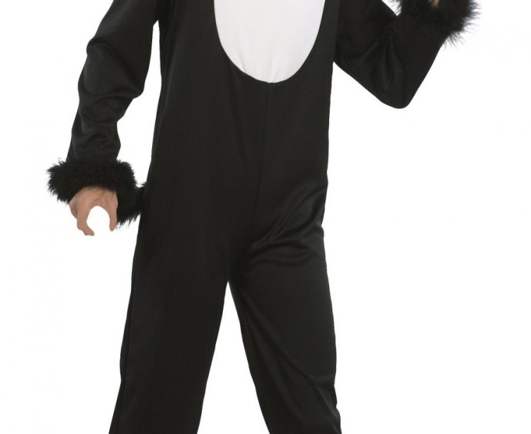 Strój Uroczy Kotek dla dziewczynki 120/130 cm – kombinezon z opaską