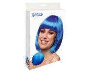 Ciemnoniebieska peruka kabaretowa – bob na imprezy i karnawał