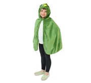 Strój Smoka dla Dzieci – Kostium Karnawałowy z Kapturem, Zielony