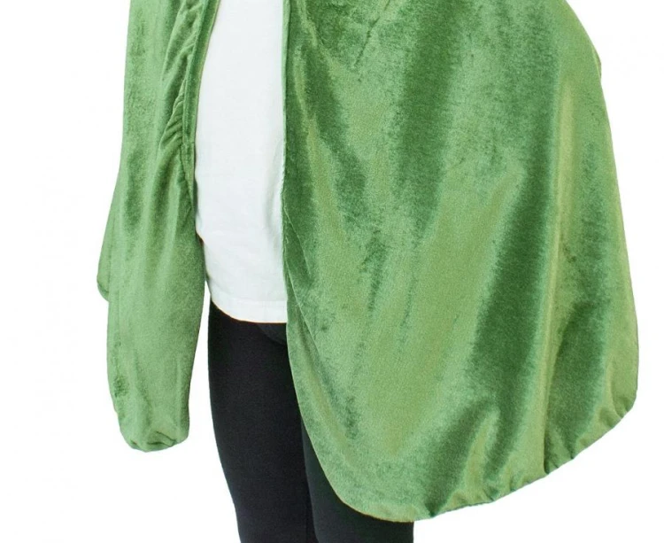 Strój Smoka dla Dzieci – Kostium Karnawałowy z Kapturem, Zielony