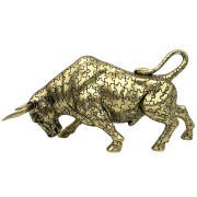 Złota figurka byka – dekoracja siły, sukcesu i prestiżu 33 cm  (2).jpg