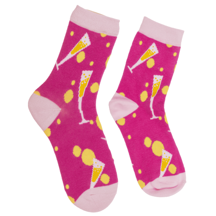 Skarpetki Prosecco 36–42 – Zabawny Prezent z Bąbelkowym Motywem  (2).png