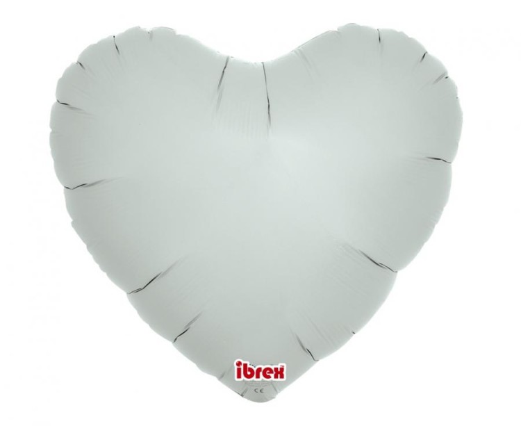 Balony Foliowe Serce 14" Misty Blue – 5 sztuk do napełnienia helem