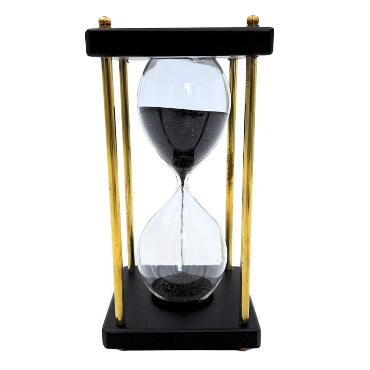 Klepsydra z Czarnym Piaskiem – 5 Minut Refleksji w Stylu Retro  (2).jpg