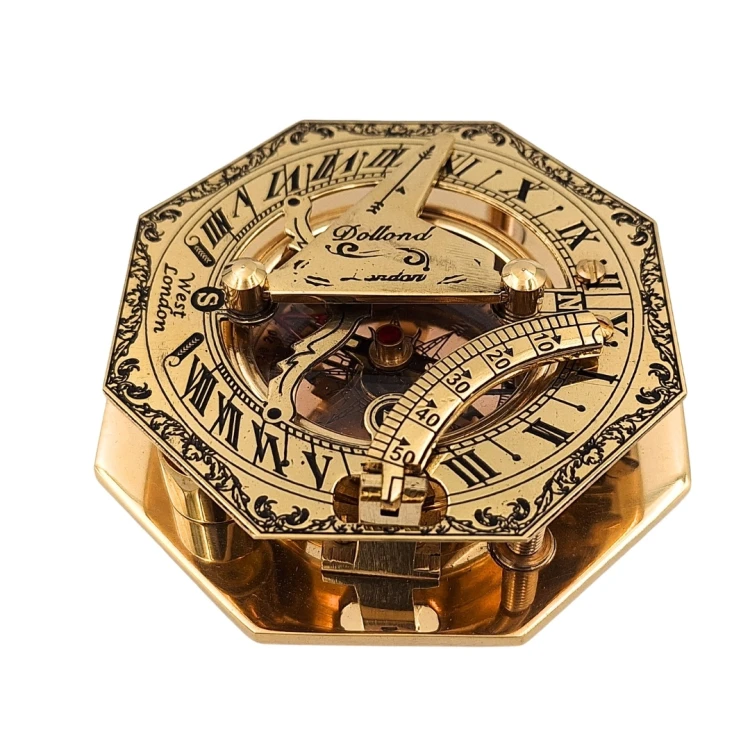 Mosiężny Kompas Retro w Skórzanym Etui – Symbol Przygody i Stylu  (4).jpg