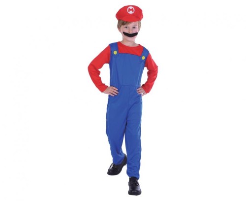 Strój Wesołego Hydraulika dla Dziecka 130/140 cm – Kostium Karnawałowy