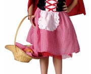 Strój Czerwony Kapturek dla Dzieci – Kostium Karnawałowy 130/140 cm