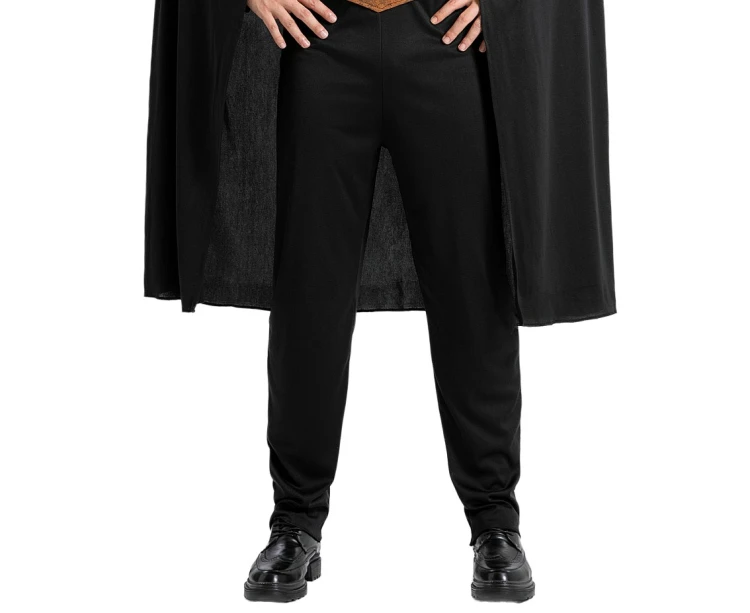 Strój Wojownika dla Dorosłych M – Maska, Kaptur, Peleryna, Pasek