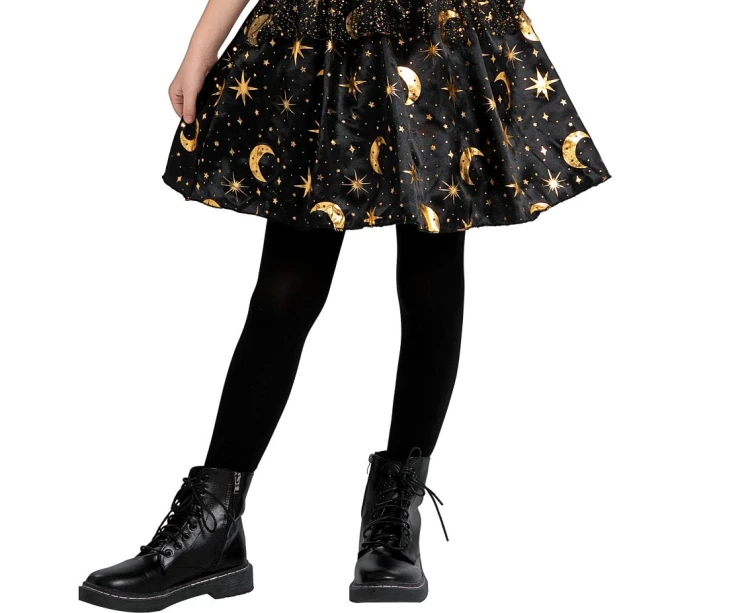 Strój czarownicy dla dziewczynki 130/140 cm – idealny na Halloween