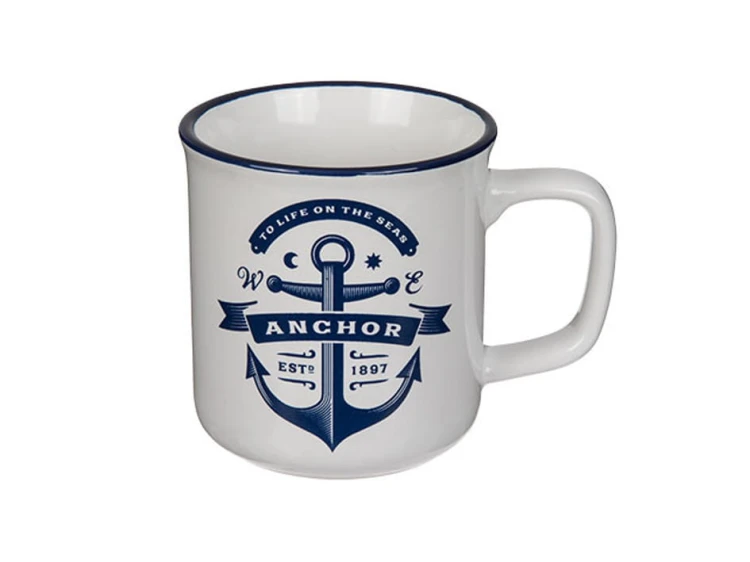 KAMIONKOWY KUBEK RETRO LATARNIA KOTWICA KOMPAS MIX WZORÓW MORSKI 1.jpg