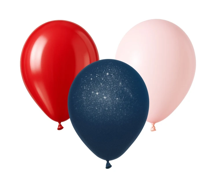 Zestaw sprayów do balonów – nabłyszczacz, brokat, oczyszczacz