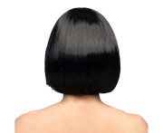 Peruka Cabaret czarne włosy bob 27 cm – stylowy dodatek na imprezę