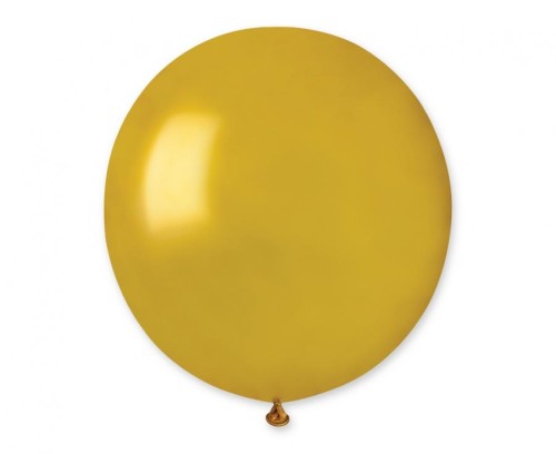 Balony Metaliczne Złote 19 cali – 100 sztuk, eleganckie dekoracje