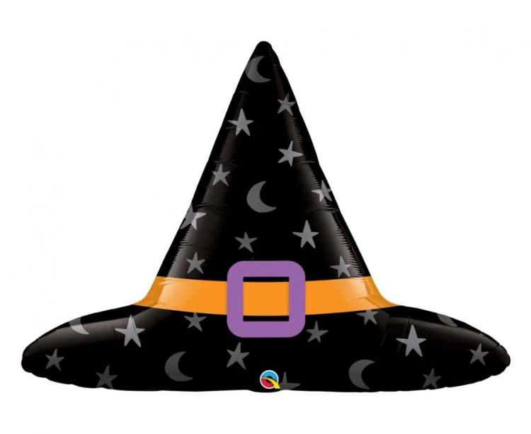 Balon Foliowy Kapelusz Czarownicy 40 cali – Dekoracja na Halloween