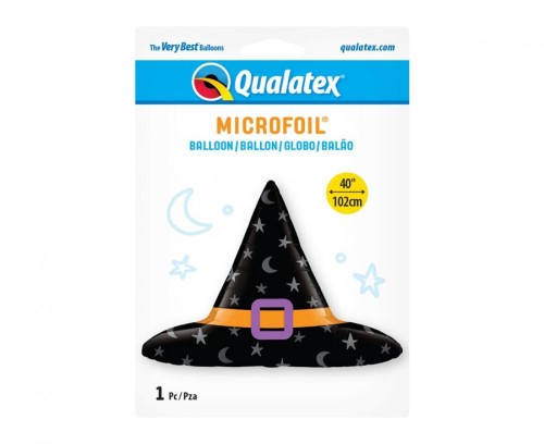 Balon Foliowy Kapelusz Czarownicy 40 cali – Dekoracja na Halloween