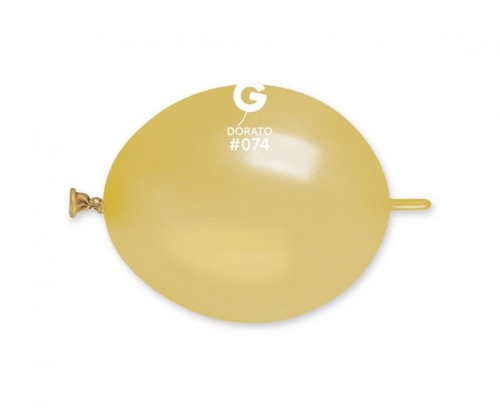 Balony Złote Dorato 6 cali – Metaliczne Balony do Girland 100 szt.