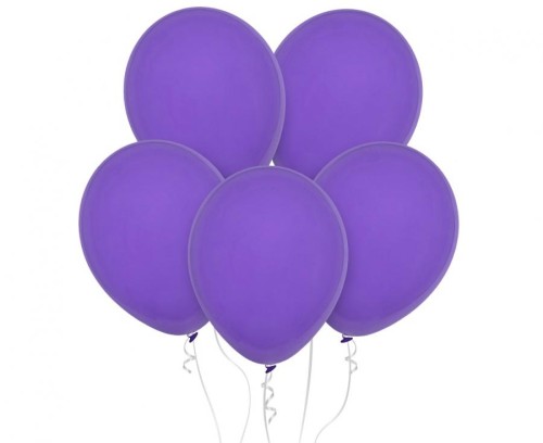 Balony pastelowe fioletowe 18 cali – 25 sztuk, eleganckie dekoracje