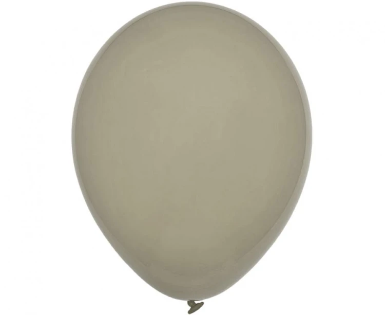 Balony pastelowe szare 18 cali – 25 sztuk, elegancka dekoracja imprezowa