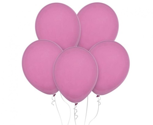 Balony pastelowe różowe (Candy Pink) 18 cali – 25 sztuk, dekoracje