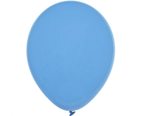 Balony pastelowe niebieskie (Baby Blue) 18” – 25 sztuk, klasyczny kształt