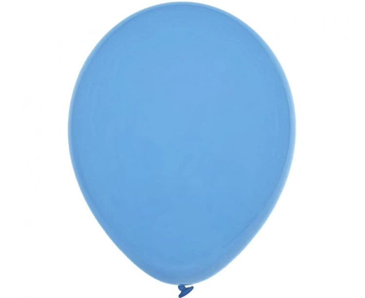 Balony pastelowe niebieskie (Baby Blue) 18” – 25 sztuk, klasyczny kształt