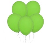 Balony pastelowe zielone (Lime Green) 18 cali – 25 sztuk, klasyczne