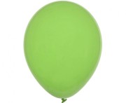 Balony pastelowe zielone (Lime Green) 18 cali – 25 sztuk, klasyczne