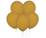 Balony pastelowe kawowe (Mocha) 18 cali – 25 sztuk, klasyczne