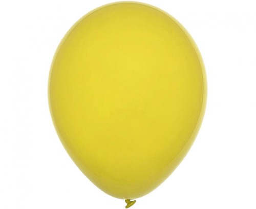 Balony pastelowe żółte 18” – 25 sztuk, klasyczne i uniwersalne