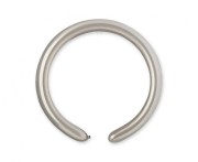 Balony modelina srebrne metaliczne 5 cm – 100 sztuk do modelowania