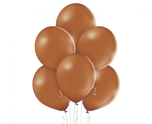 Balony pastelowe mocca 12 cali – 100 sztuk do dekoracji i bukietów