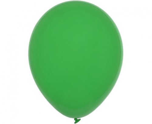 Balony pastelowe zielone 18” – 25 sztuk, klasyczny kształt
