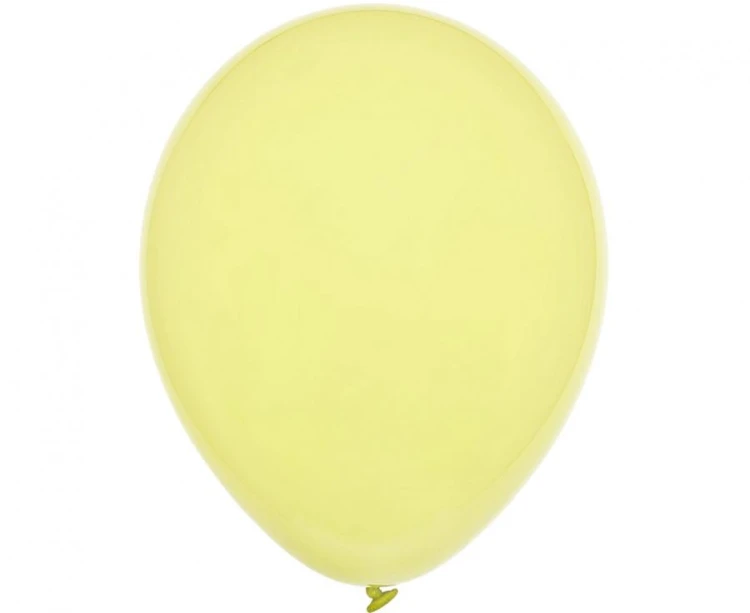 Balony pastelowe żółte 18” (Yellowish) – 25 szt., Decomex