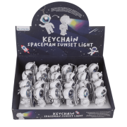 Brelok Astronauta z Lampką – Metalowy Gadżet z Efektem Zachodu Słońca  (1).png