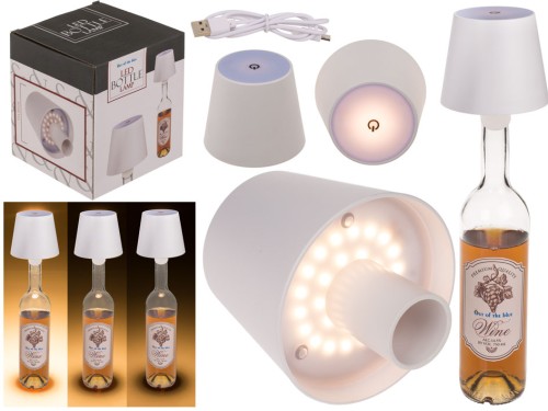 Lampa na Butelkę LED – Designerska Dekoracja z Butelki z 3 Trybami Światła  (1).jpg