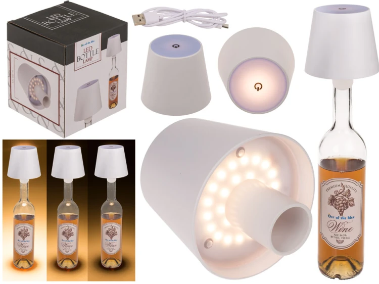 Lampa na Butelkę LED – Designerska Dekoracja z Butelki z 3 Trybami Światła  (1).jpg
