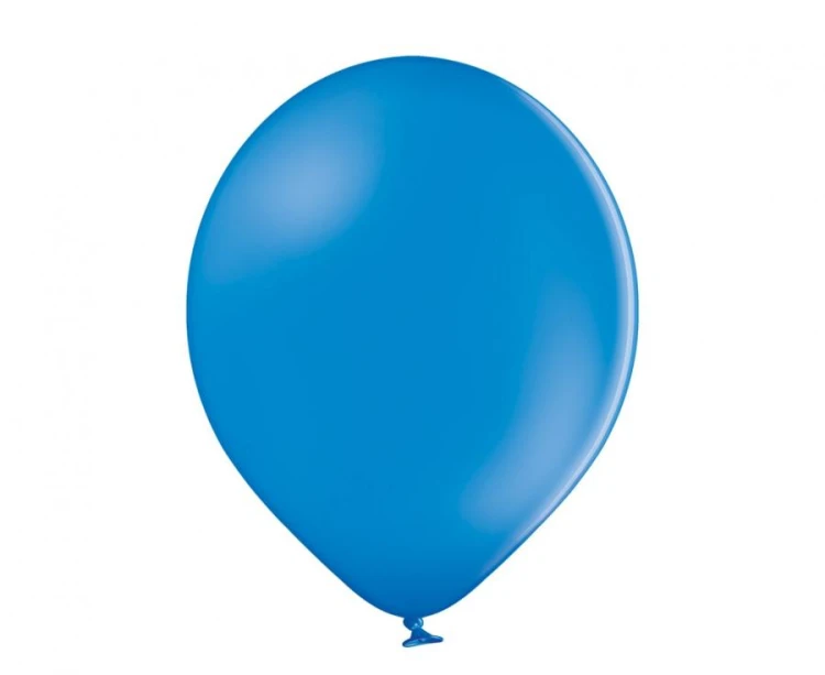 Balony pastelowe niebieskie Belbal 30 cm (Pastel Mid Blue) – 100 sztuk