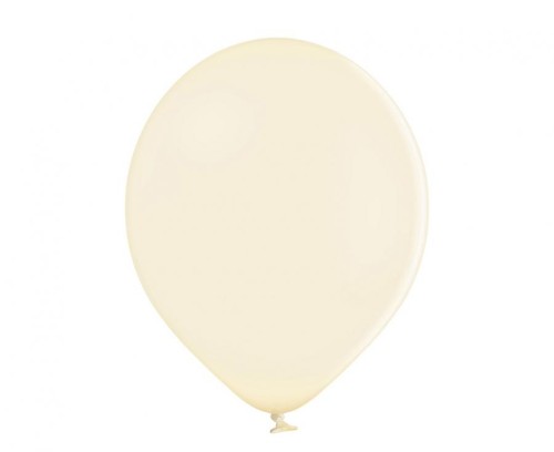 Balony pastelowe waniliowe Belbal 30 cm (B105) – 100 sztuk