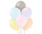 Balony pastelowe makaroniki Belbal 30 cm (D11) – 100 sztuk