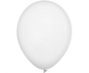 Balony pastelowe białe 46 cm – zestaw 25 sztuk