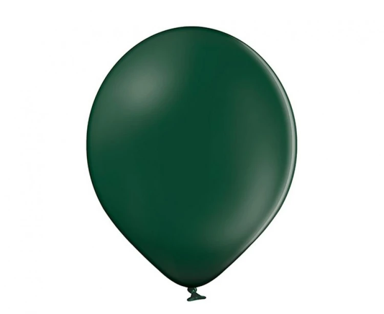 Balony pastelowe ciemnozielone Belbal 30 cm (B105) – 100 sztuk