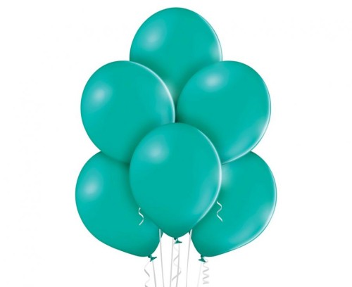 Balony pastelowe turkusowe 30 cm – 100 szt. dekoracje na imprezy