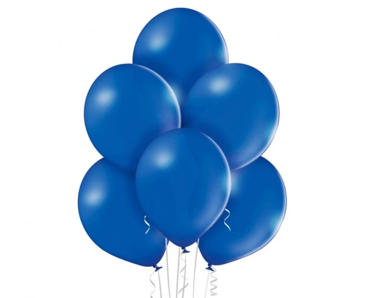 Balony pastelowe ciemnoniebieskie 30 cm – 100 szt. dekoracje na imprezy