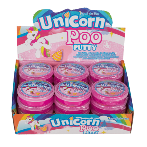 Kupa Jednorożca – Różowa Masa Plastyczna 7 cm Antystresowa  (1).png