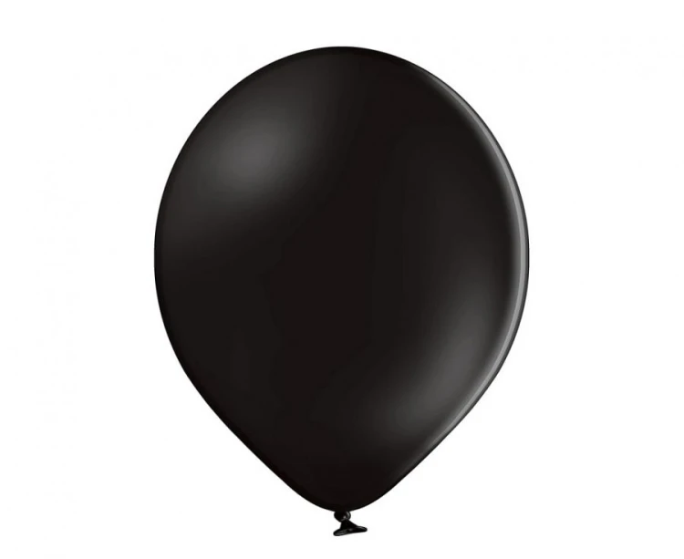 Balony Pastelowe Czarne 12” Belbal – Elegancka Dekoracja na Imprezy
