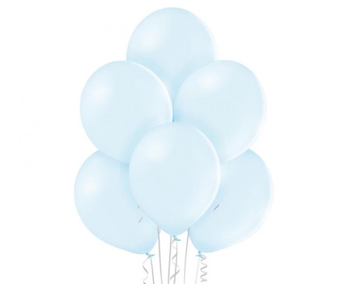 Balony Pastelowe Ice Blue 12” Belbal – Dekoracja na Imprezy i Eventy