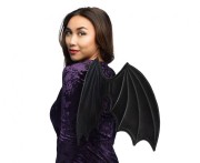 Skrzydła nietoperza Lyra – czarne skrzydła wampira na Halloween