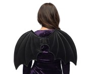 Skrzydła nietoperza Lyra – czarne skrzydła wampira na Halloween