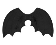 Skrzydła nietoperza Lyra – czarne skrzydła wampira na Halloween