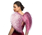 Skrzydła anioła Glam Pink – różowe skrzydła na bal i sesje zdjęciowe